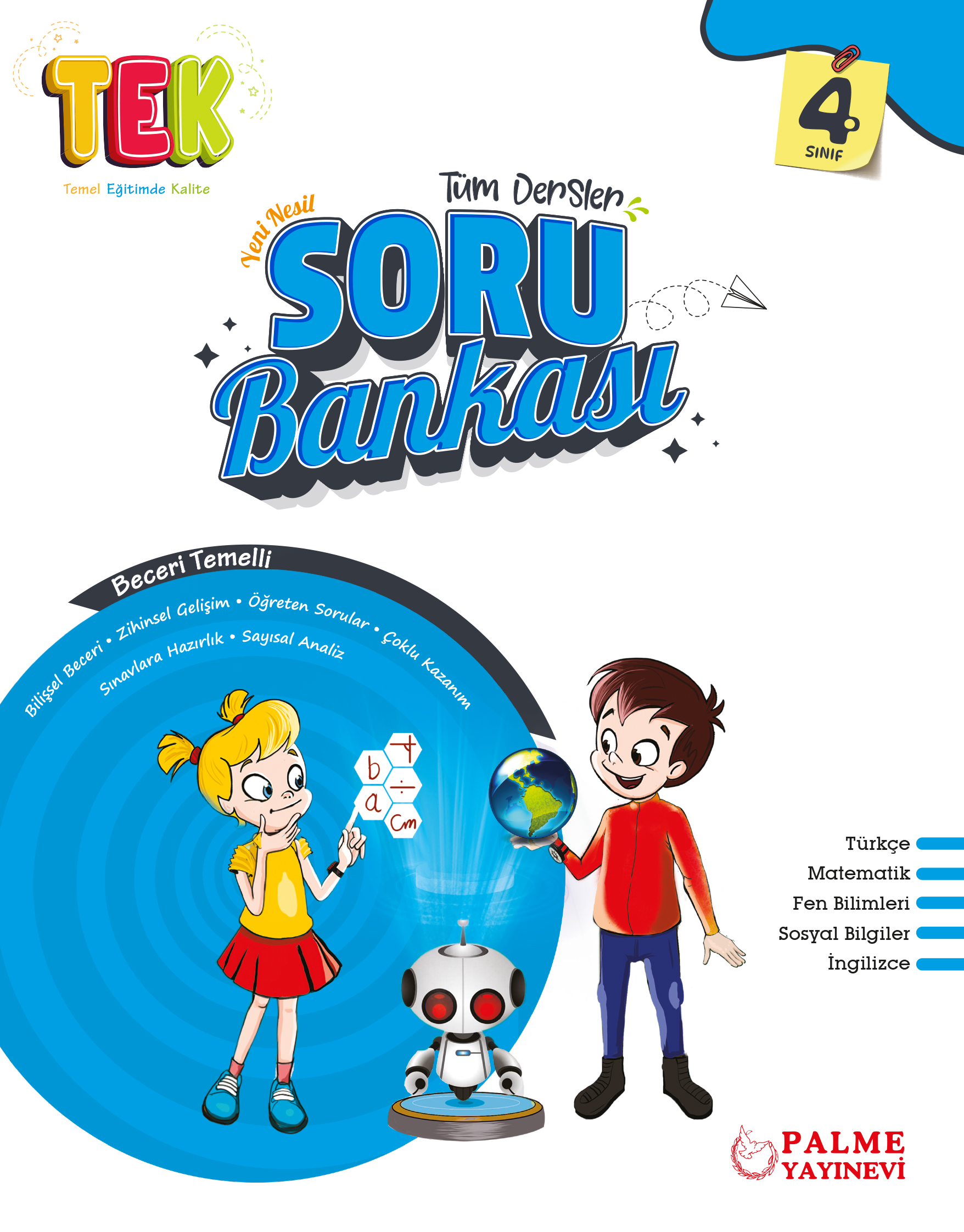 TEK 4. SINIF TÜM DERSLER SORU BANKASI